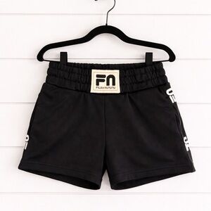 nununu X FILA Black Kids Shorts